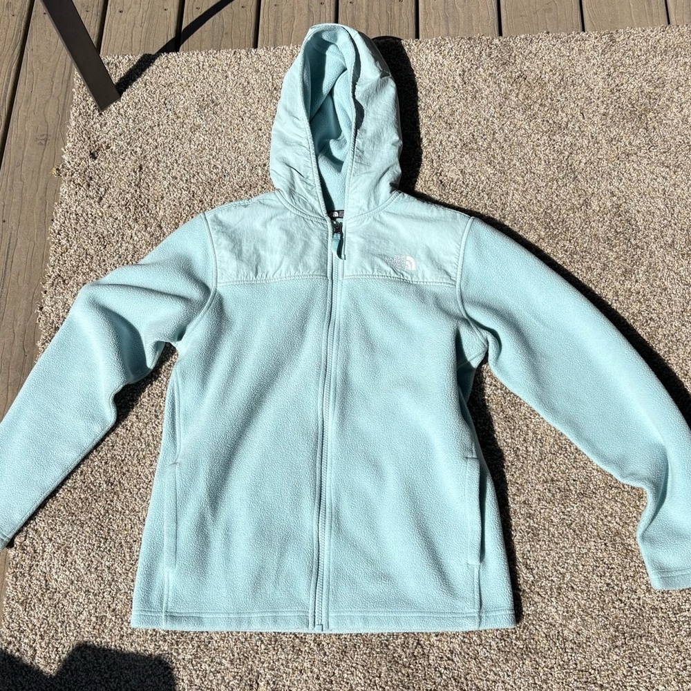 The North Face Sky Blue Fleece Jacket
